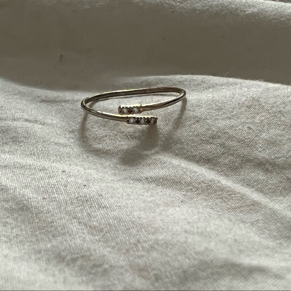 Skinny Gold Tone Ring
